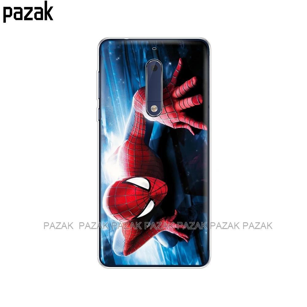 34504 Силиконовый чехол для Nokia 1 2 2,1 3 3,1 5 5,1 plus Мягкий ТПУ задняя крышка trnsparent противоударный чехол Бампер корпус pop - Цвет: 34504