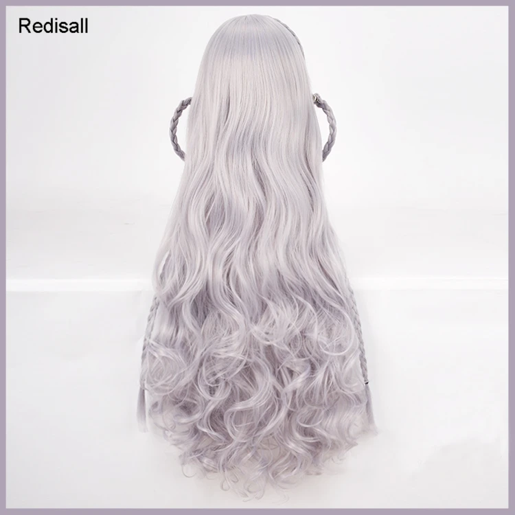 Nursery Rhyme Cosplay Wig Fate EXTRA CCC Last Encore Grand Order Servant Curly Brainds Synthetic Hair for Adult |
