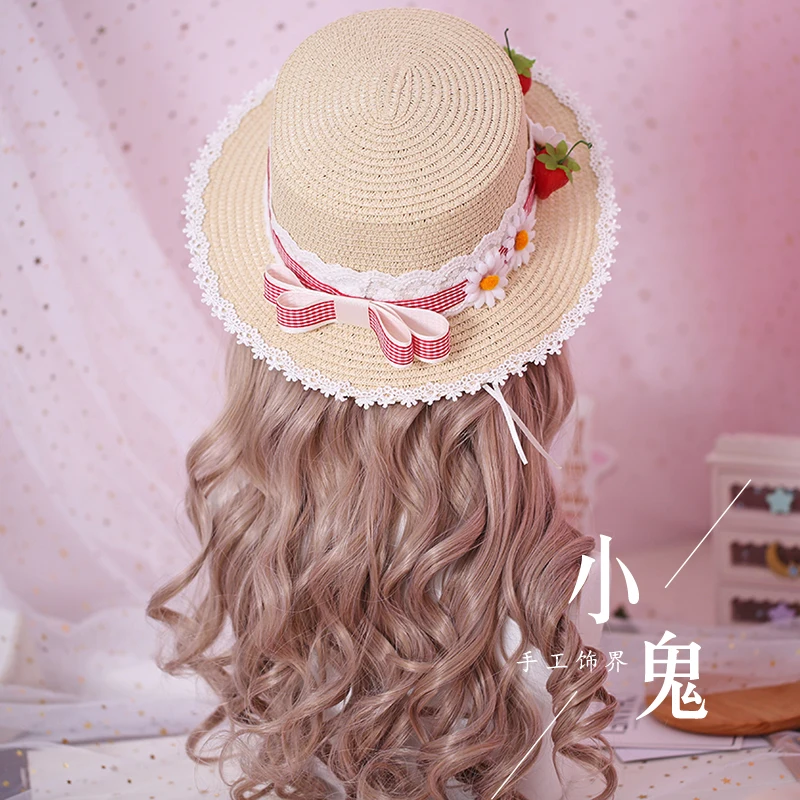 Lolitac клубника ручной работы sen is rural ежедневно мягкая сестра бант платье тени