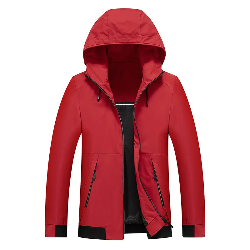 Новинка Весна 2019 Качественная мужская куртка с капюшоном | Мужская одежда