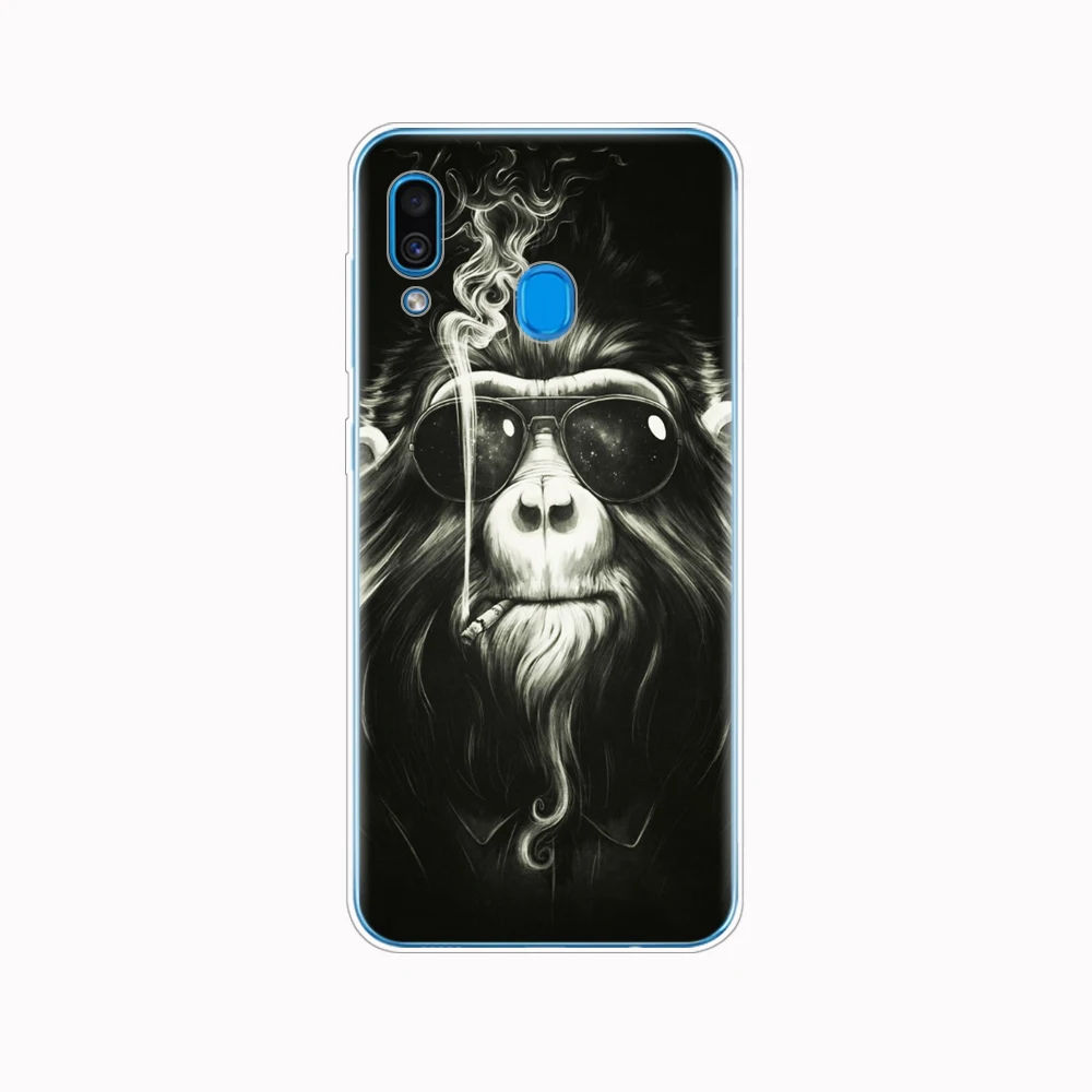 61885 Чехол для Samsung Galaxy A20, A20E, силиконовая задняя крышка для телефона, для Samsung A20, A205F, A20E, A202F, мягкий ТПУ чехол, бампер - Цвет: 61885