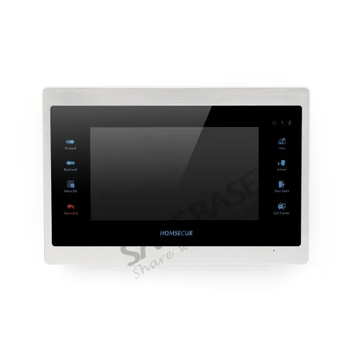 HOMSECUR 7 &quotпроводной видеодомофон с Интерком охранника 1.3MP паролем/карточная