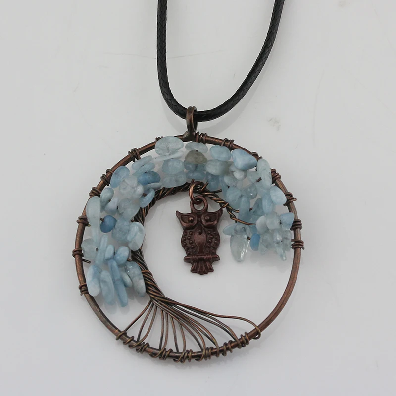 Женское ожерелье с подвеской в виде дерева жизни из меди|tree of life pendant|tree lifefashion choker