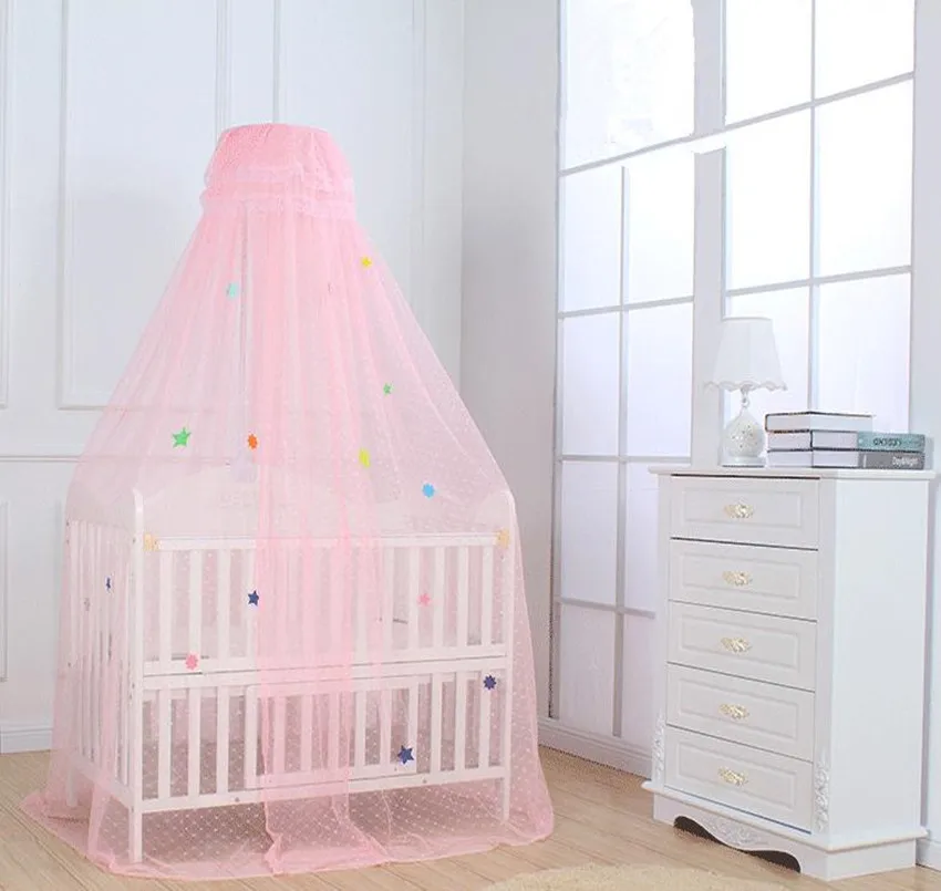 Сетчатая дышащая противомоскитная сетка для детской кроватки Детские большого