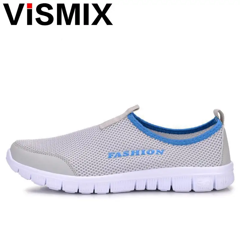 VISMIX Men Shoes Fashion 2017 Summer Comfortable Casual Mesh Breathable Flat Cheap Plus Size 34-46 | Обувь