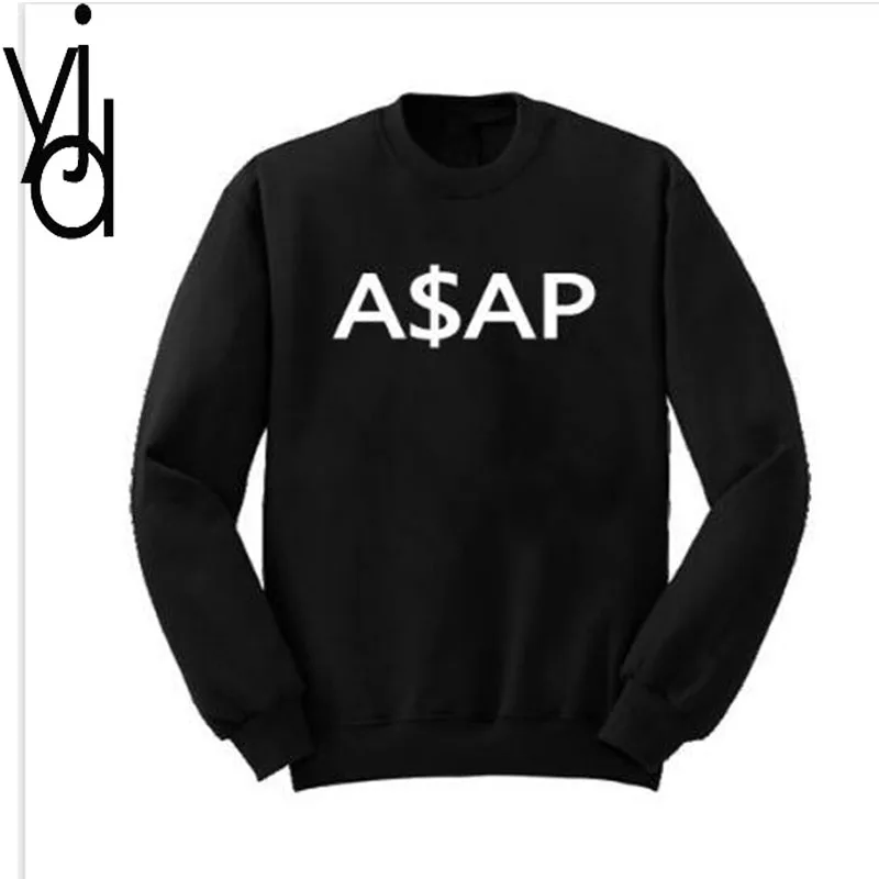Эстетическое ASAP ROCKY 06 напечатанный Kawaii хип хоп Свитшот со скейтбордом уличная