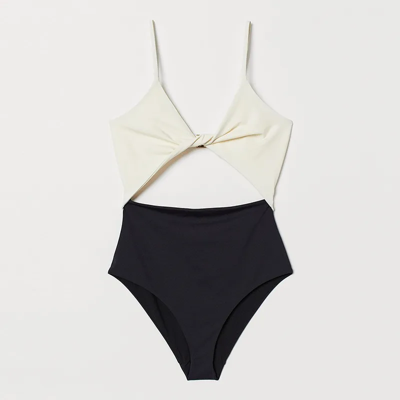 HDY Haoduoyi 2019 New Fashion Cut-out Bodycon Splicing Backless Strapless Simplicity Casual Fit Hot Sale Underwear Set | Женская одежда