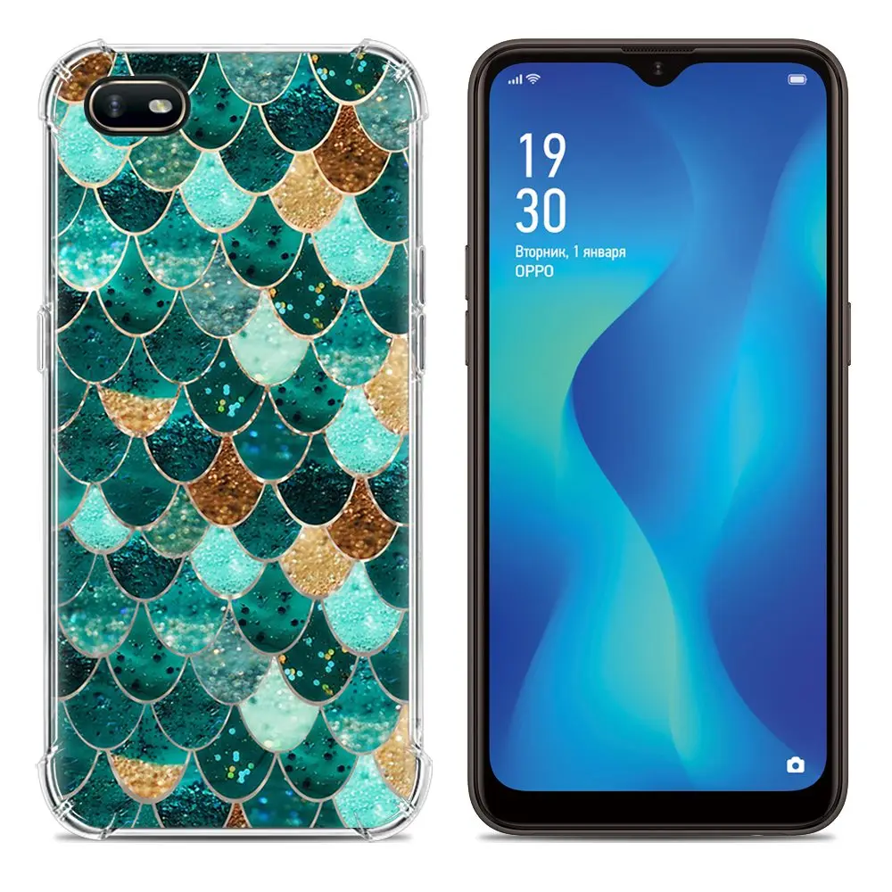 11 Стильный чехол для телефона с рисунком для OPPO A1K, 6,1 дюймов, цветной рисунок, ТПУ, силиконовая задняя крышка, милый мультяшный дизайн, мягкий чехол - Цвет: 11