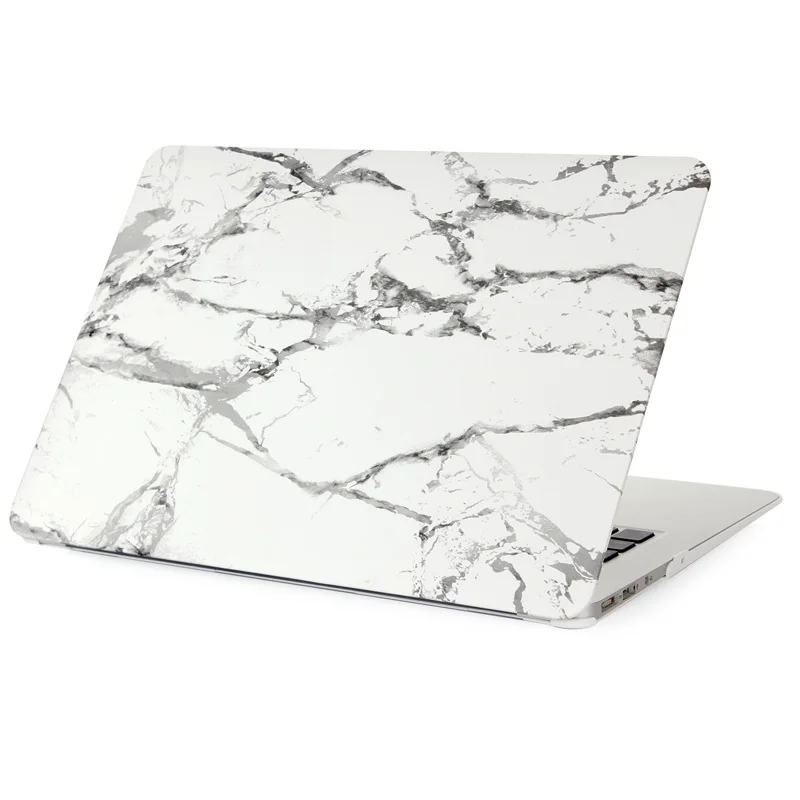 Матовый жесткий защитный чехол с мраморной печатью для ноутбука MacBook Air 11 12 13 Pro 15