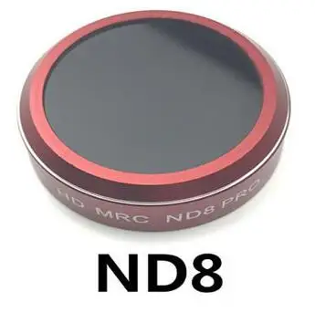 Фильтр JINSERTA CPL/UV/ND4/ND8 для оригинального Xiaomi Mijia Smart Car recorder для Xiaomi Mijia Mini Action camera - Цвет: ND8