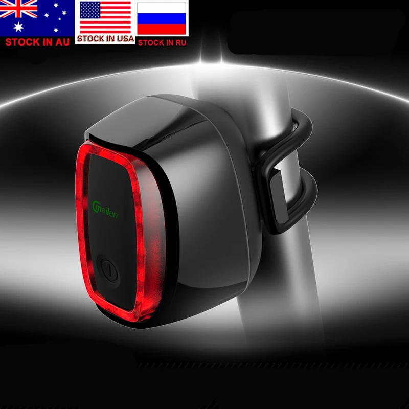 ZK20 дропшиппинг X6 велосипедный задний фонарь USB Перезаряжаемый Водонепроницаемый