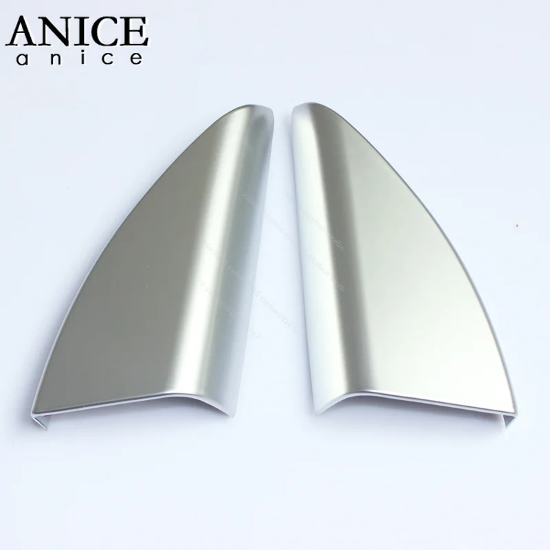 

2pcs Chrome Front A Pillar Triangle Post Cover Trim Fit For Hyundai Tucson 2015