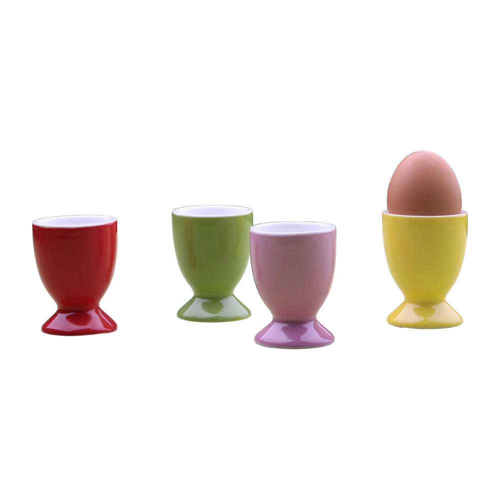 2pcs/Lot Ceramic Egg Holder Cups,Egg Cup Set