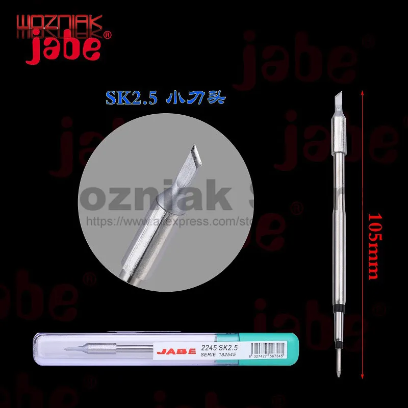 Jabe UD-1200 бессвинцовый паяльник наконечник сопла Мобильного Телефона Отпечатков пальцев Летающий провод ремонт сварочный инструмент для IPHONE - Цвет: t-sk 2.5