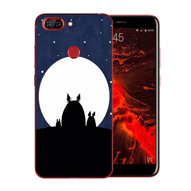 for Lenovo S5 Full Protective Back Cover 5.7 inch K520 Soft TPU Clear Silicone Funda Pusscat Pattern Skin Luxury Capa |