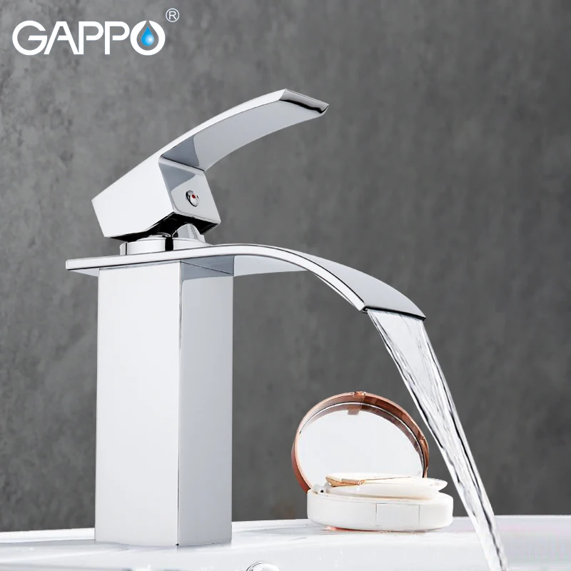 Смесители для раковины GAPPO хромированный кран в ванную комнату водопад краны