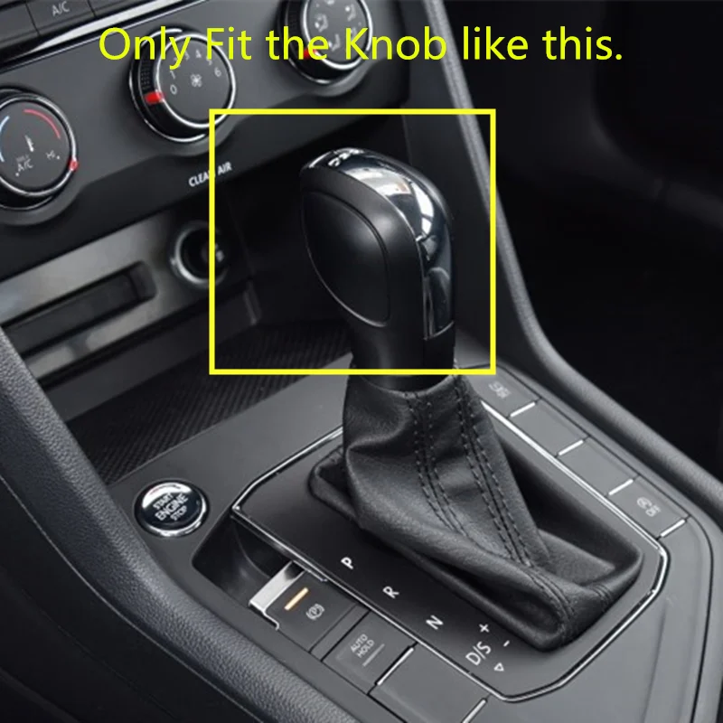 Gear Shift Knob Lever Handle Head cover trim For Tharu T-ROC Passat Sagitar Golf 6 7 R B7 B8 CC R20 MK6 | Автомобили и мотоциклы