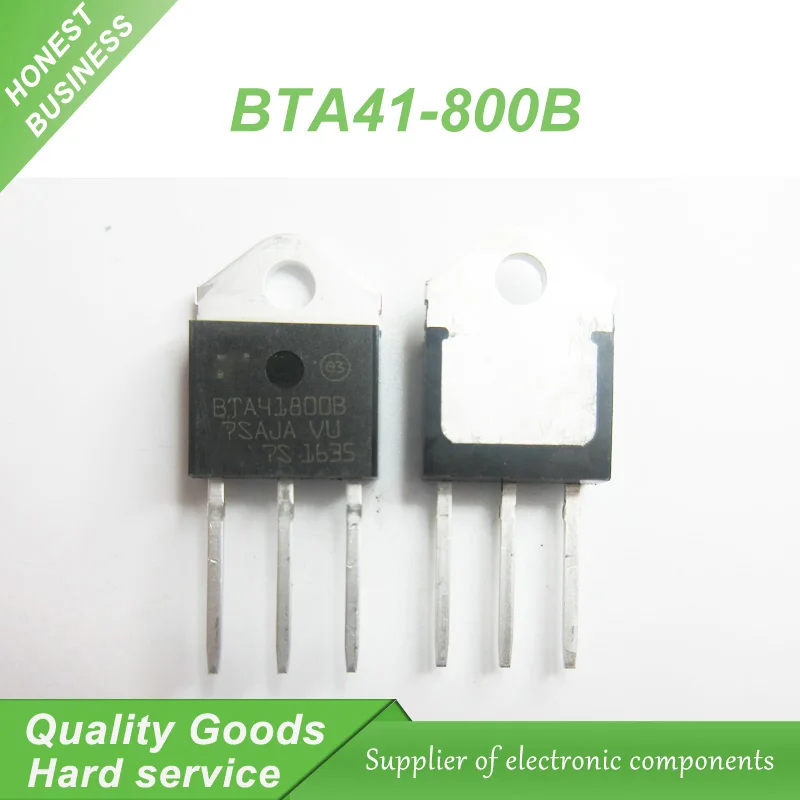 

10PCS BTA41-800B BTA41800B BTA41-800 41A 800V TO-218 new original