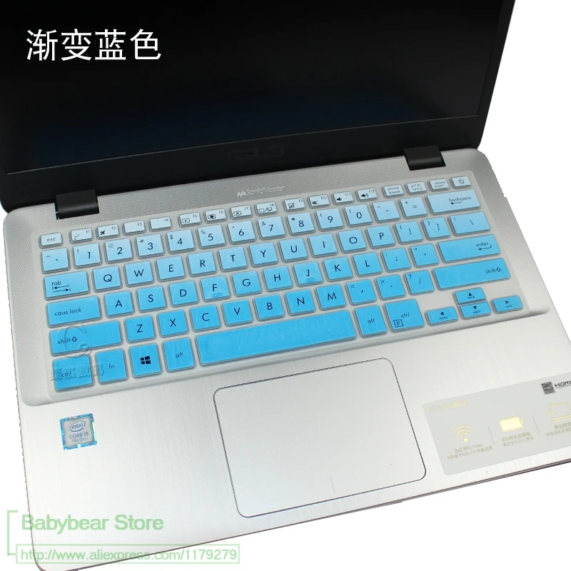 14 дюймовый защитный чехол для клавиатуры Asus VivoBook Flip TP401N TP401NA TP401UR TP401UA TP401