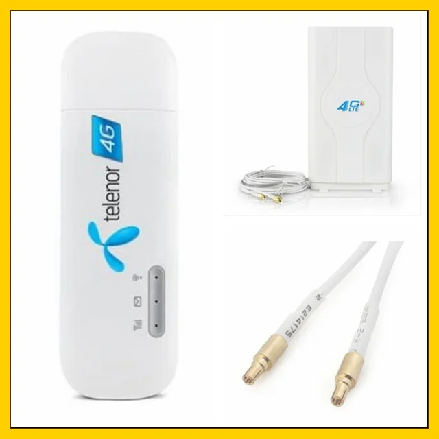E8372 LTE wifi модем E8372H 608 4G usb ключ + усилитель Сигнала Антенна с 2 м кабелем двойной