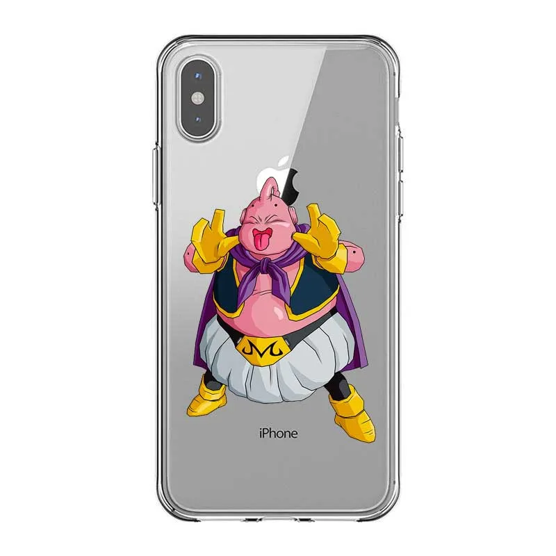 Роскошный чехол футляр для телефона из мягкого ТПУ с рисунком Dragon Ball Z Super DBZ Goku iPhone