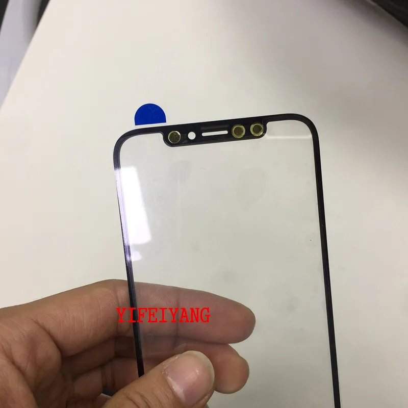 Внешнее стекло с клеем OCA для iPhone 11 pro max X XS XR MAX 10 шт./лот|glass lens|front glassreplacement screen |