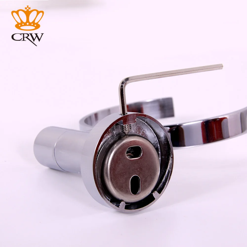 CRW Туалет Кисточки держатель с Стекло чашки хромированной набор держателем