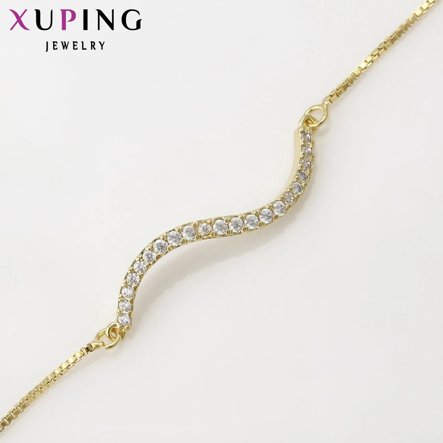 Xuping Королевский Изысканный Благородный Модный новый браслет подходит для женщин