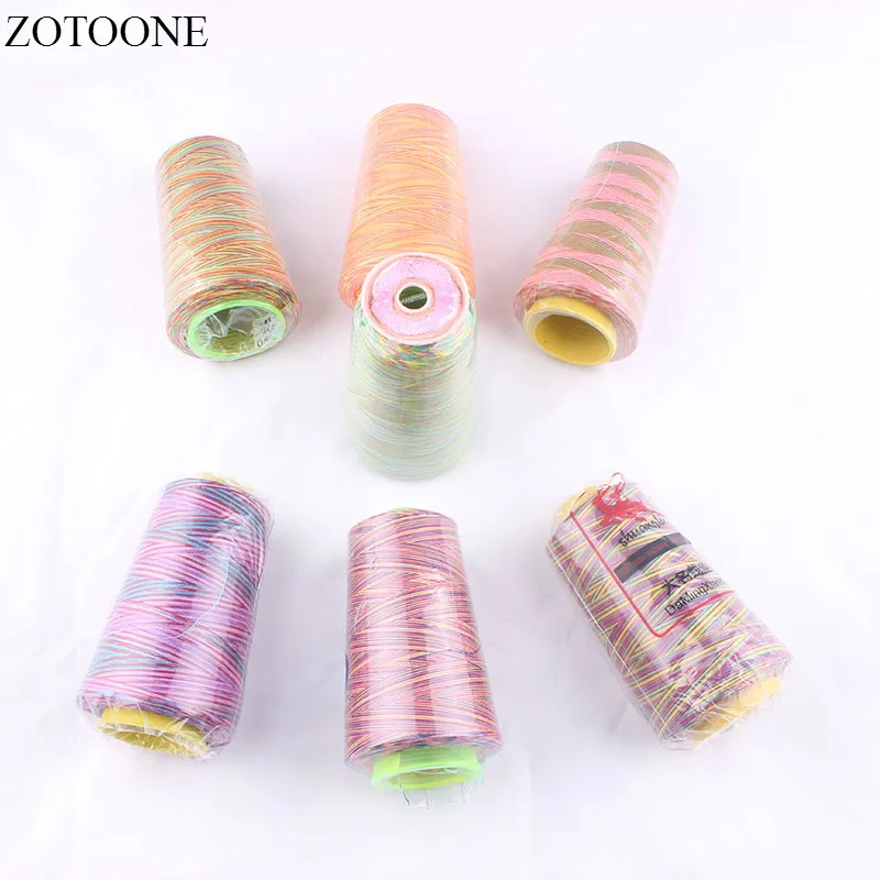 

High Quality 33/Multicolor 3000Y/Spool Dmc Machine Embroidery Threads Knitting Yarn Machine Cross Stitch Threads Sewing On Z1