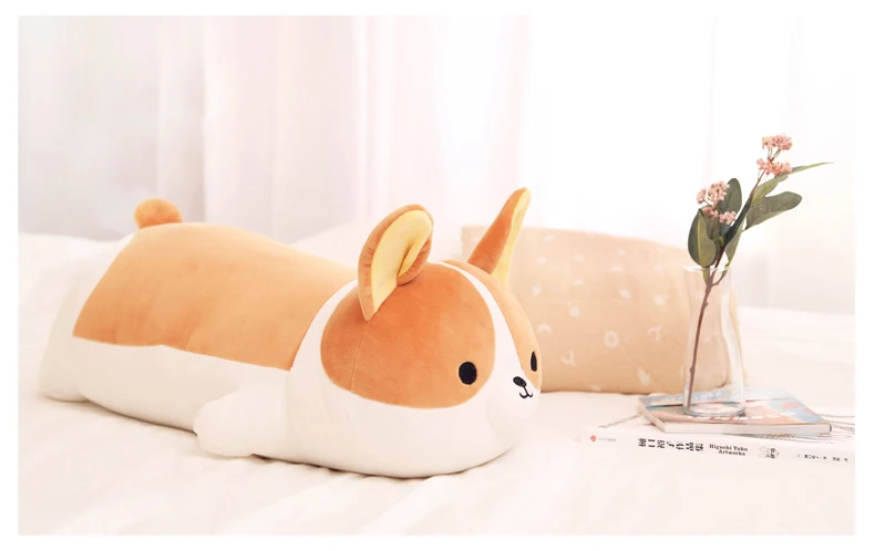 Millffy Новое поступление 35 см/55 см плюшевая мягкая игрушка Peluche Corgi собака плюшевый щенок Подушка плюшевая кукла для детей Подарки