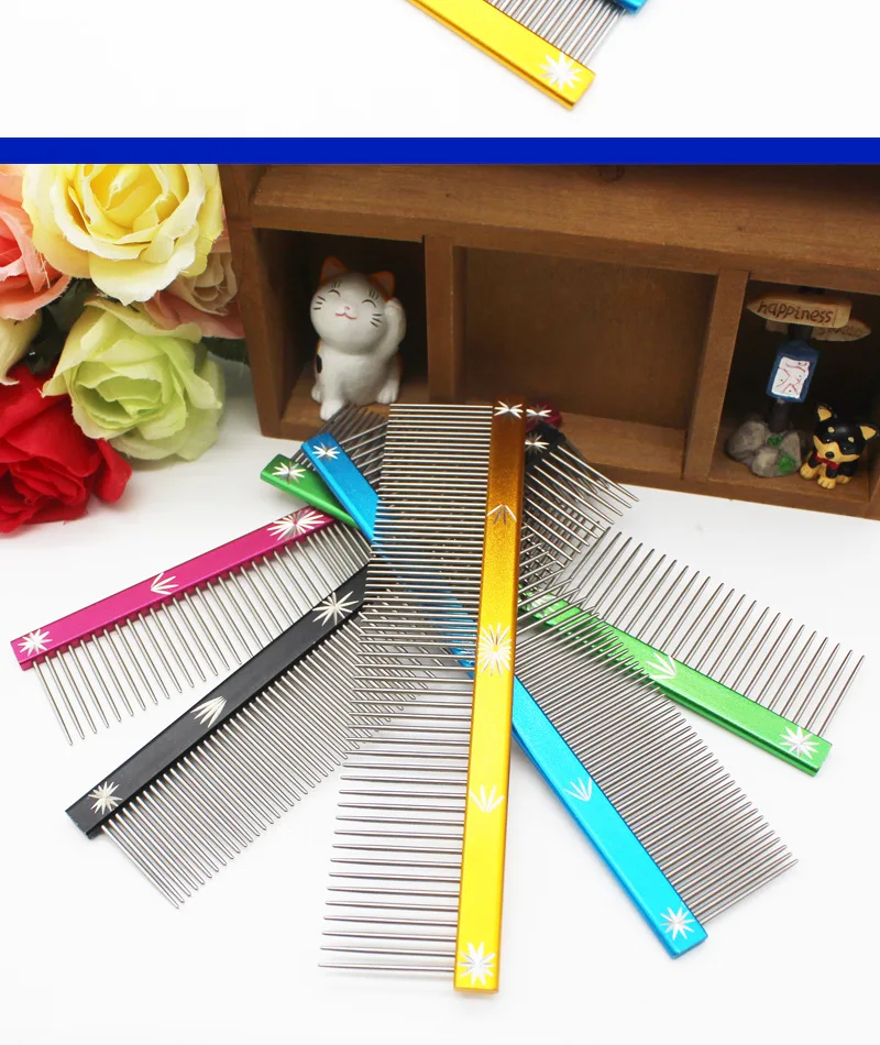 Расческа для домашних питомцев 25/20 см 5 цветов|pet dog|comb petcomb dog |