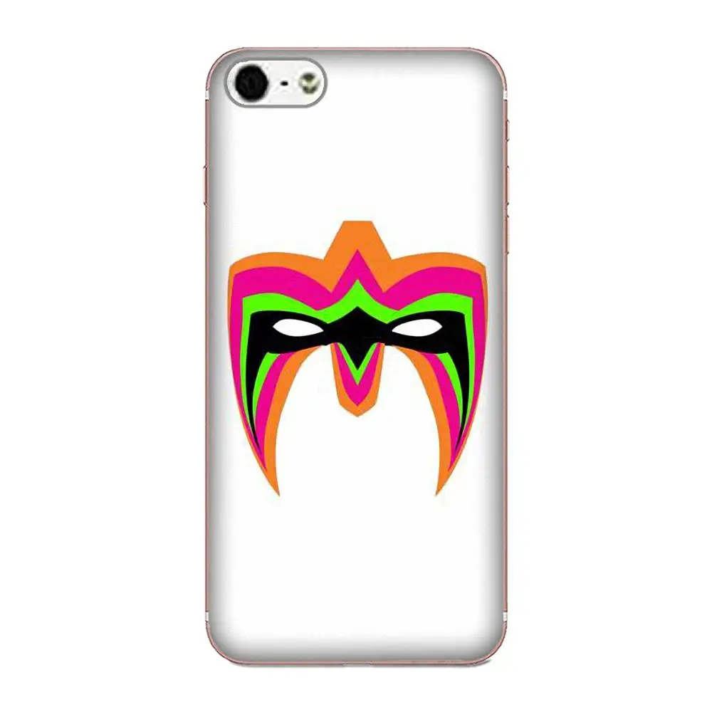 Мягкий чехол для сотового телефона Apple iPhone 4 4s 5 5C 5S SE 6 6S 7 8 Plus X XS Max XR Ultimate Warrior Face paint - Цвет: as picture