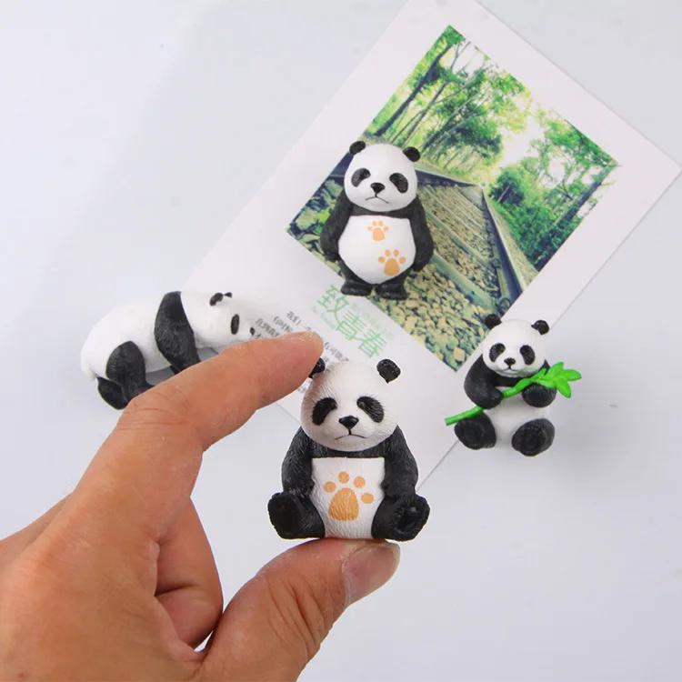 Милые панды Дизайн магниты на холодильник DIY животные магнитная наклейка
