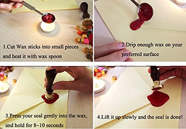 MDLG якорь для лодки винтажный логотип на заказ роскошное восковое уплотнение