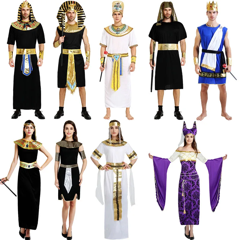 Взрослый вечерние Косплей древние арабские Древнего Египта египетского фараона
