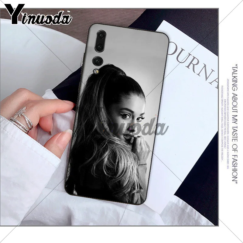 Yinuoda Cat Ar Ariana Grande мягкий чехол для телефона из ТПУ Huawei P10 plus 20 pro P20 lite mate9 10 honor view10