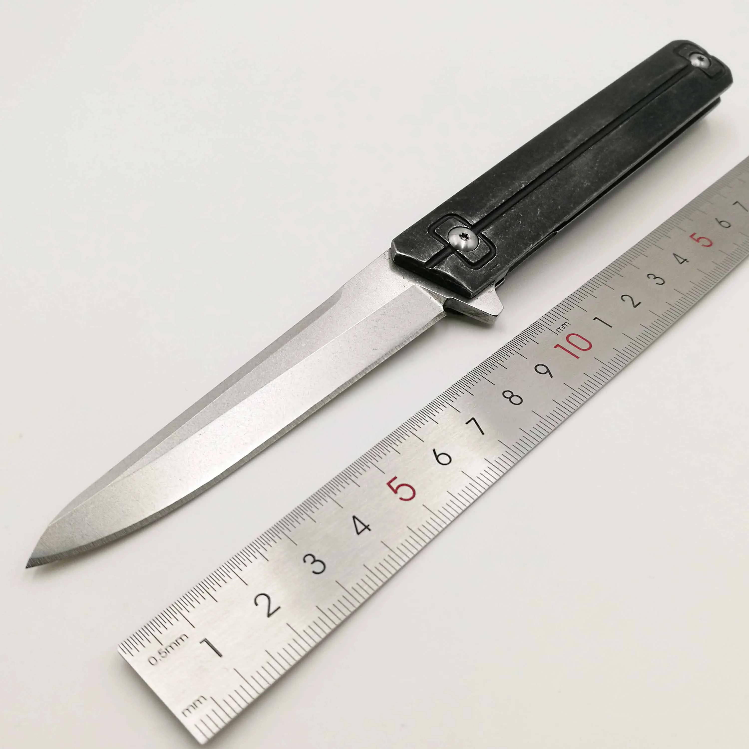 Qwaiken складной нож 9Cr18Mov лезвие двойной шариковый подшипник тактический армейский Открытый Кемпинг выживания Дайвинг ножи Охота EDC инструменты - Цвет: Type A