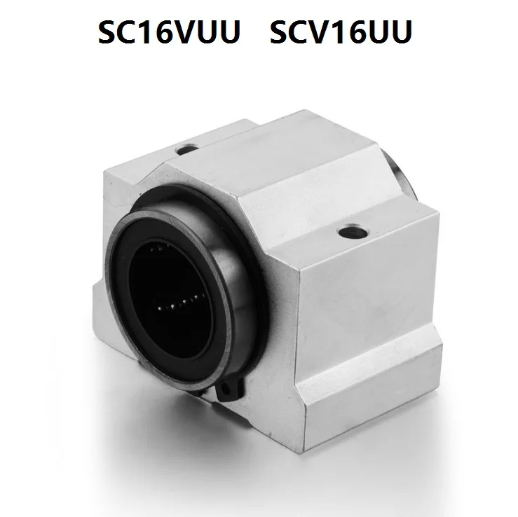 100 шт./лот SCV16UU SCV16 SC16VUU SC16SUU 16 мм короче Линейный Корпус блок линейных блоков