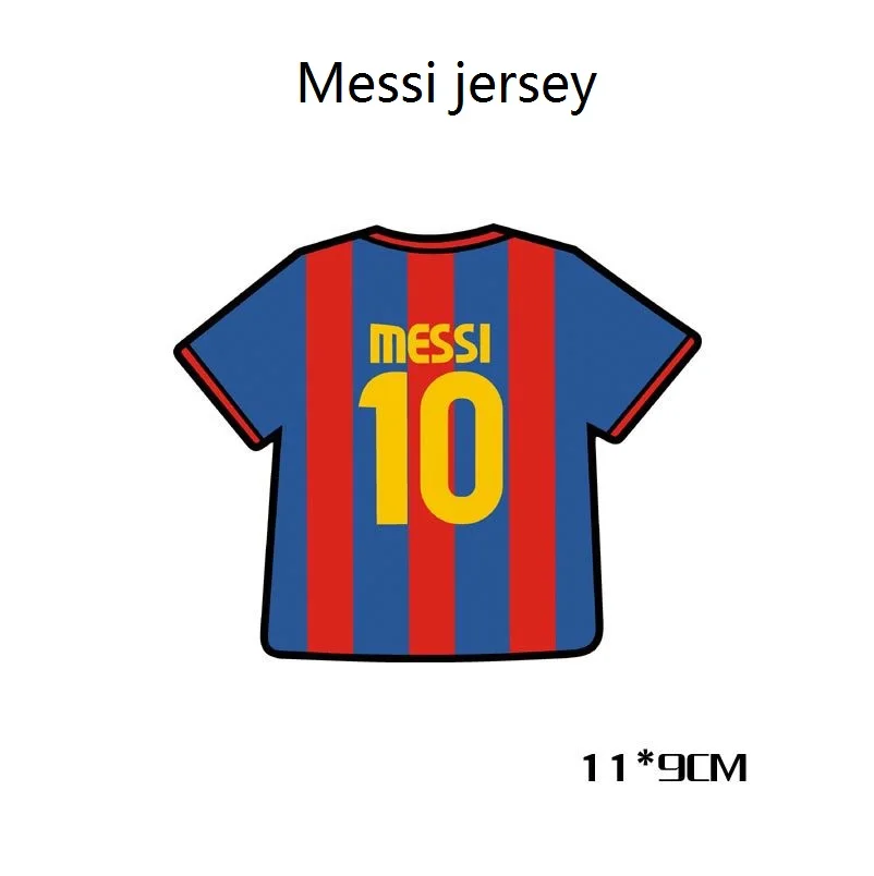 Месси 10 мяч одежда наклейки персонализированные футбольные топливный бак задняя