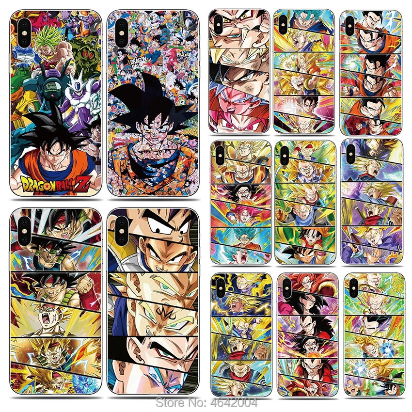 Для BQ Aquaris X X2 Pro U2 lite C E5 M5 M5.5 X5 V VS plus 5201 Space vsmart Active 1 JOY 1 plus Dragon Ball Z мягкие чехлы из ТПУ
