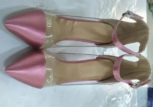 Zapatos Mujer Женские туфли лодочки на высоком тонком каблуке с пряжкой лодыжке
