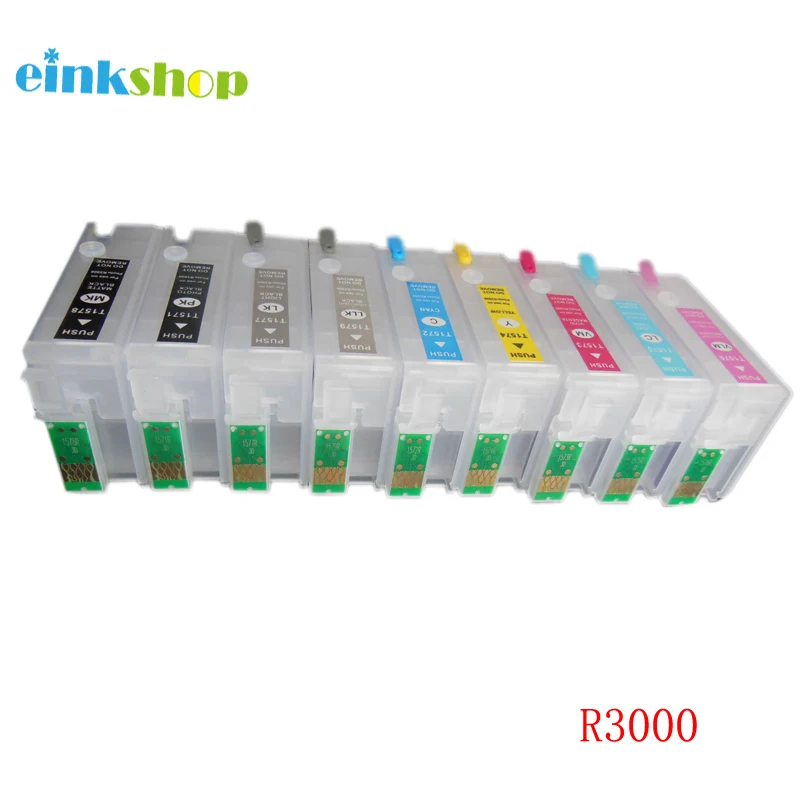 Einkshop для Epson R3000 многоразовые картриджи принтера stylus R3000|epson r3000 refillable cartridges|refillable