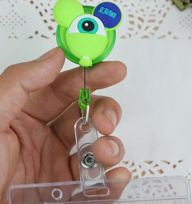 10 шт. retractable Вьюрок силикона высокого качества студент медсестра ID Название карты значок держатель для офиса