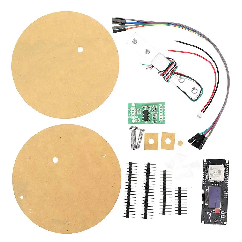 ESP32 0,96 OLED HX711 цифровой тензодатчик 1 кг датчик веса доска набор инструментов для разработки