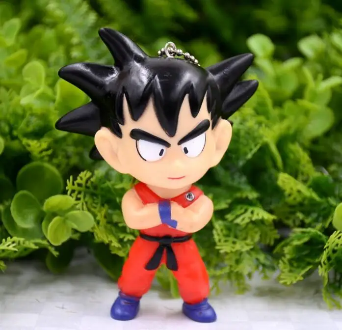 D 9CM 12 см Dragon Ball Z фигурка Сон Гоку криллин Мастер Роши фигурка игрушки ПВХ Модель Кукла автомобиль качели Коллекционная модель игрушки - Цвет: D 9CM