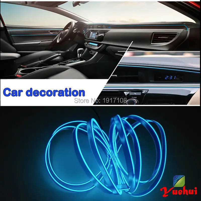 Светодиодная неоновая лампа 10 цветов длина 2 м 3 мм с USB драйвером 5 В|light for|light for