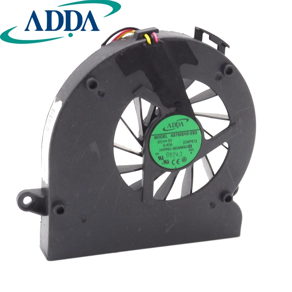 

1pcs CPU COOLING FAN For A53 series laptop AB7605HX-EB3 notebook