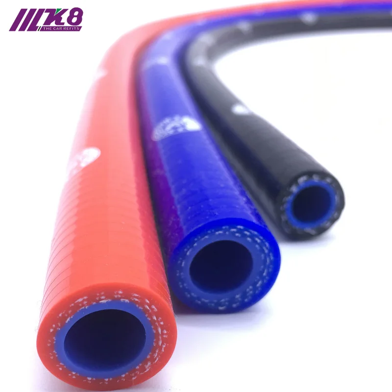 Straight Silicone Coolant Hose 1 Meter Length Intercooler Pipe ID 28mm 30mm 32mm 35mm 38mm Red/Blue/Black