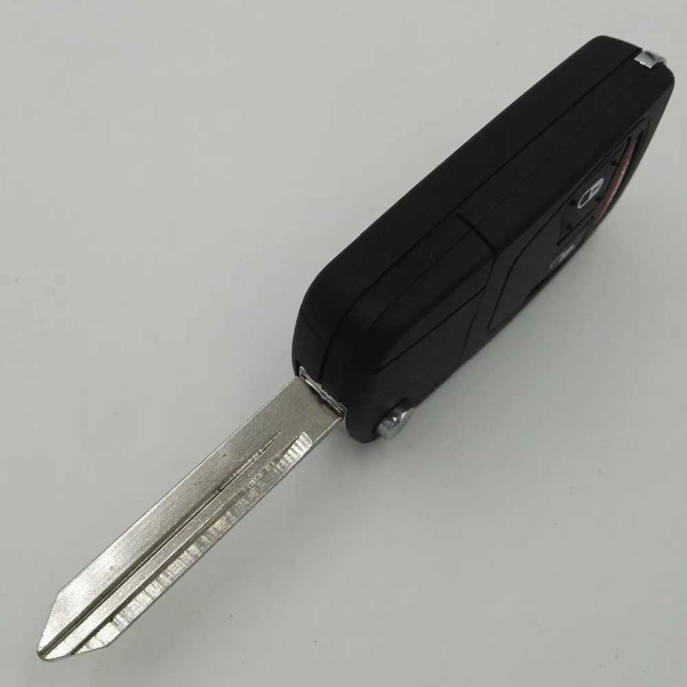 Чехол для автомобильного пульта дистанционного управления с пустой кнопкой 2 + 1