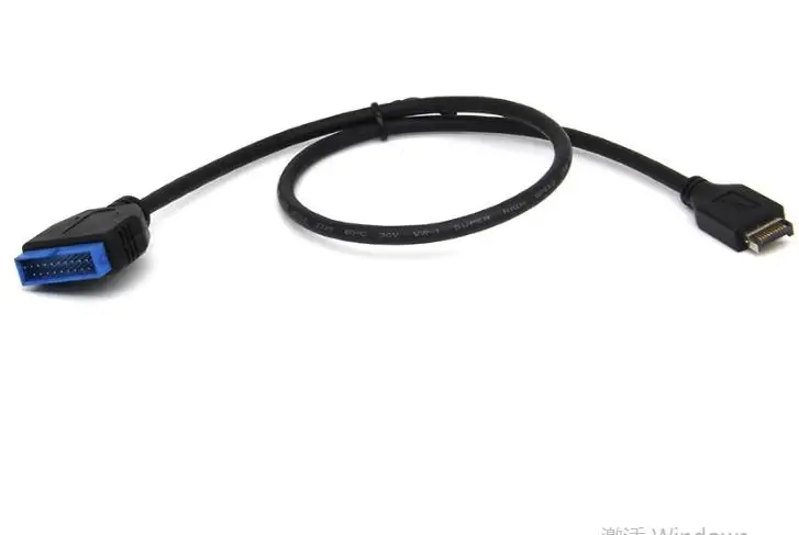0 2 M USB 3 1 type c Мини 20 pin Передняя панель заголовок к Стандартный 19/20pin удлинитель см